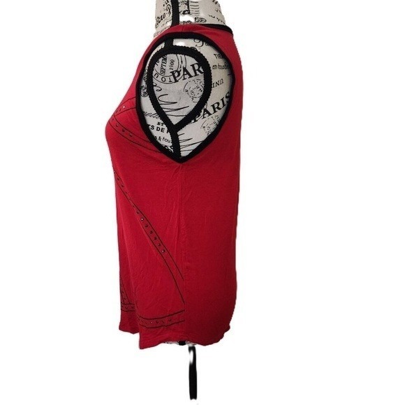 Michael Jackson Cirque Du Soleil "One" Red Tank Top Size M - Picture 5 of 8